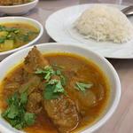 本日の日替りセット(美味キッチン 本場カレー バングラデシュ)