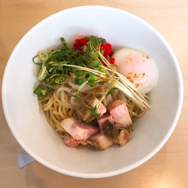 冷やしまぜそばカレー味(清麺屋)