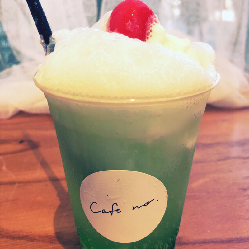 クリームソーダ(Cafe no. shonan)