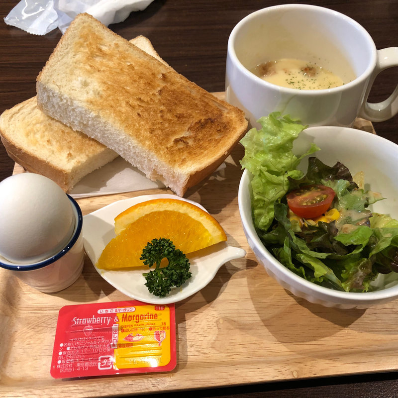 朝顔モーニング (すなば珈琲 鳥取駅前店 )