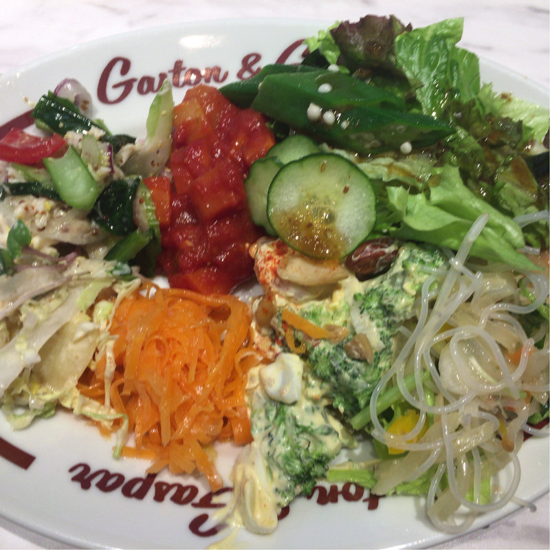 サラダ&デリサラダ食べ放題(イタリアンステーキハウス Gaston&Gaspar ららぽーと横浜店)