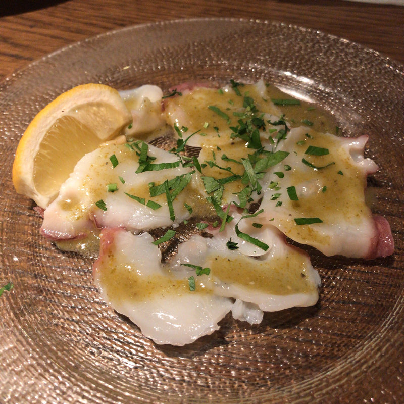 北海だこのイタリアンマリネ(SALVATORE CUOMO & BAR 大井町店 （サルヴァトーレクオモアンドバール）)