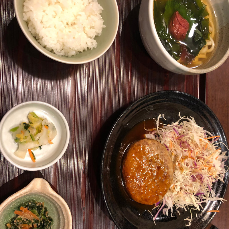日替り定食(町屋の小鍋うどん ふうふや 鶴見店)