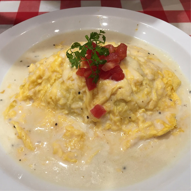 チーズクリームのオムライス(神田グリル アトレ大井町店 （トウキョウヨウショクカンダグリル）)