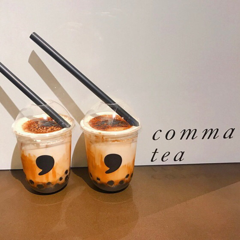 焦がし黒糖タピオカラテ(青山表参道,コンマティー )