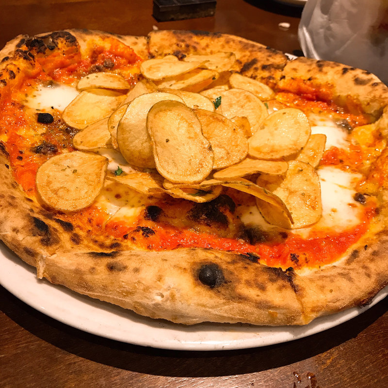 アンチョビ、ニンニク、モッツアレラのマリナーラ(LEGAME)