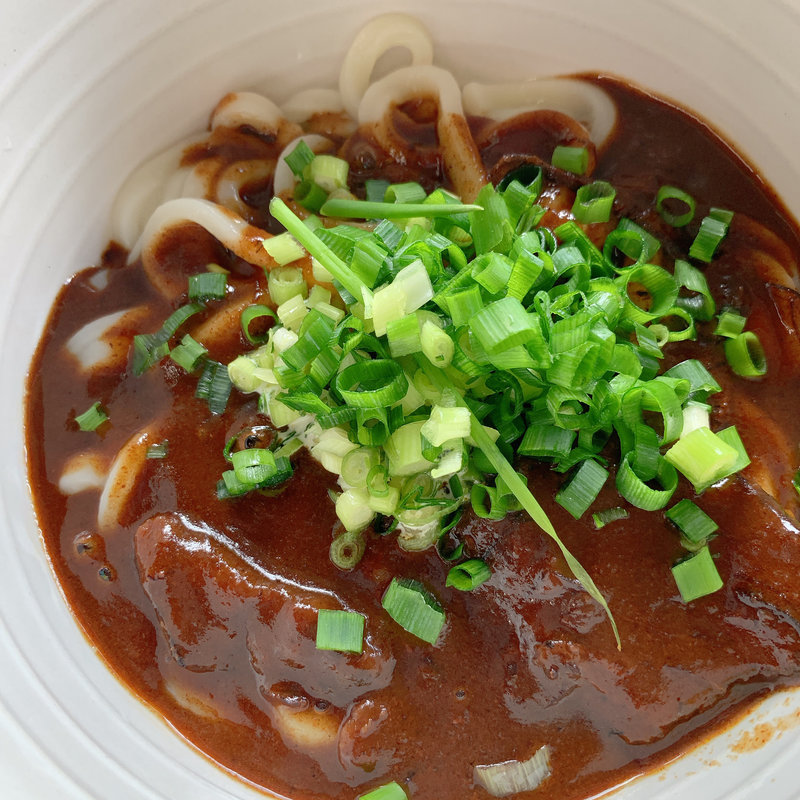 牛すじカレーうどん(まんどや )