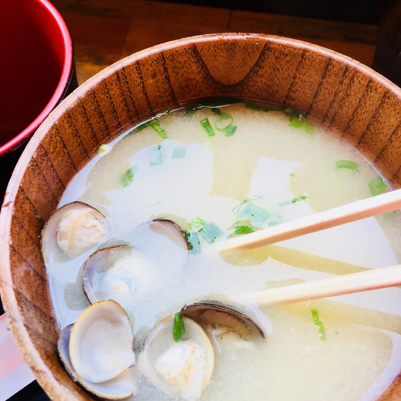 しじみ汁(えんむすびや )