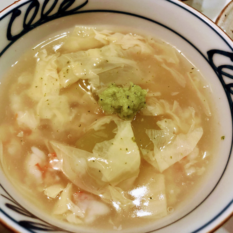 茶碗蒸しの湯葉あんかけ(右近)