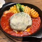 チーズハンバーグ(ハンバーグ＆ステーキ HIRO ダイバーシティ東京店)
