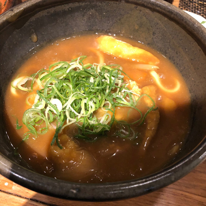 カレーうどん(うどんおよべ )