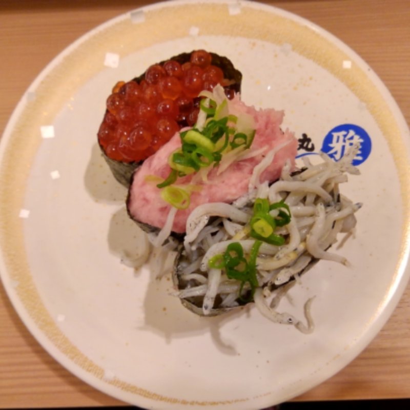 人気三貫セット(銚子丸)