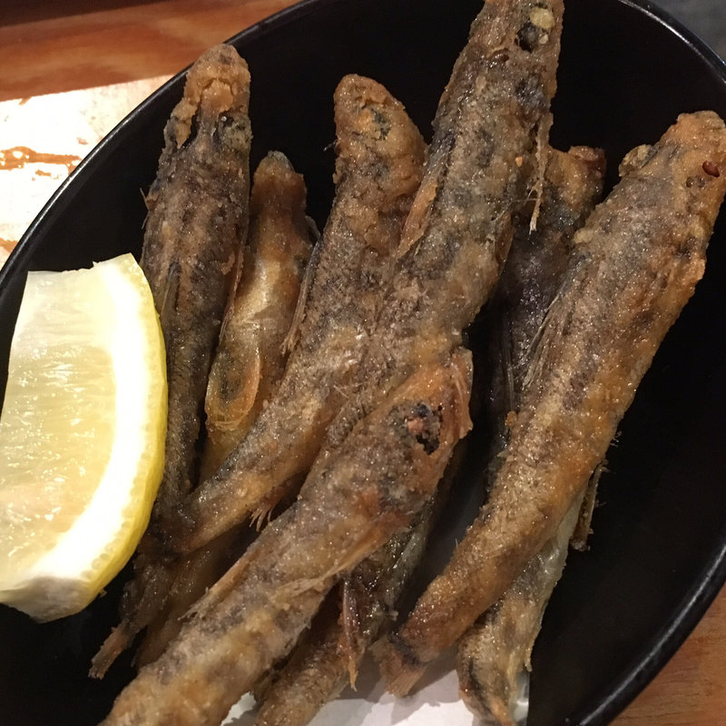 メヒカリ唐揚げ(沼津港海将 上野2号店 )