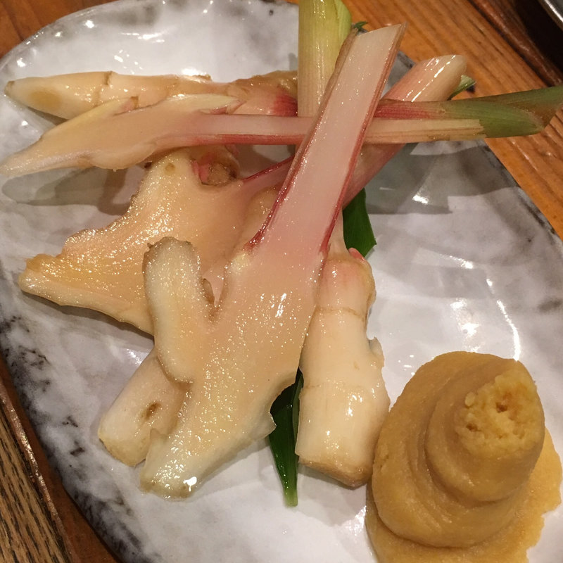 谷中しょうが　(もつ焼 大統領 本店)