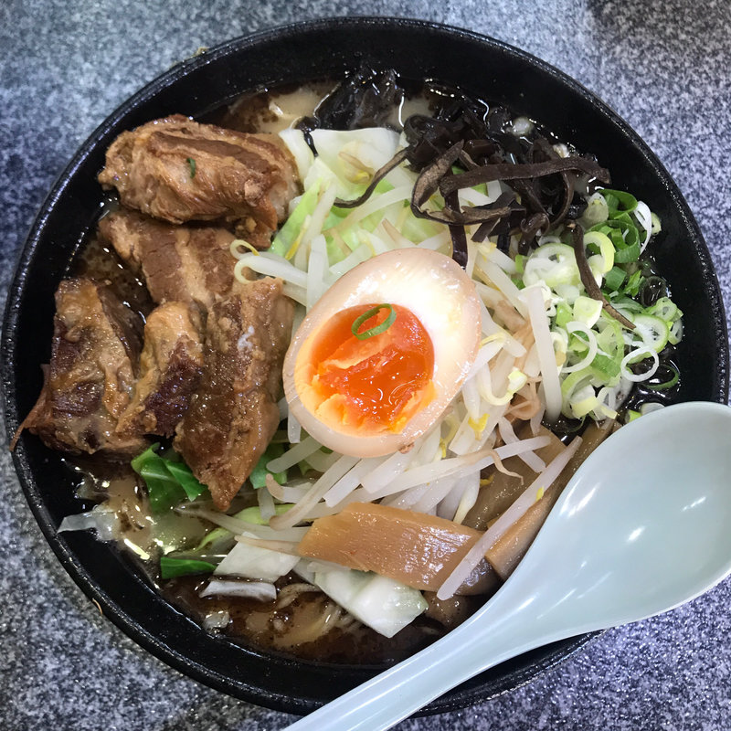 コーロー麺(山水亭 （さんすいてい）)