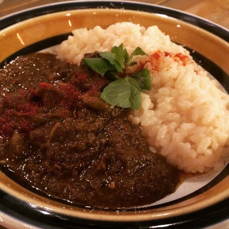 酒米のリゾット マトンカレーソース(スパイスバル317 （サンイチナナ）)