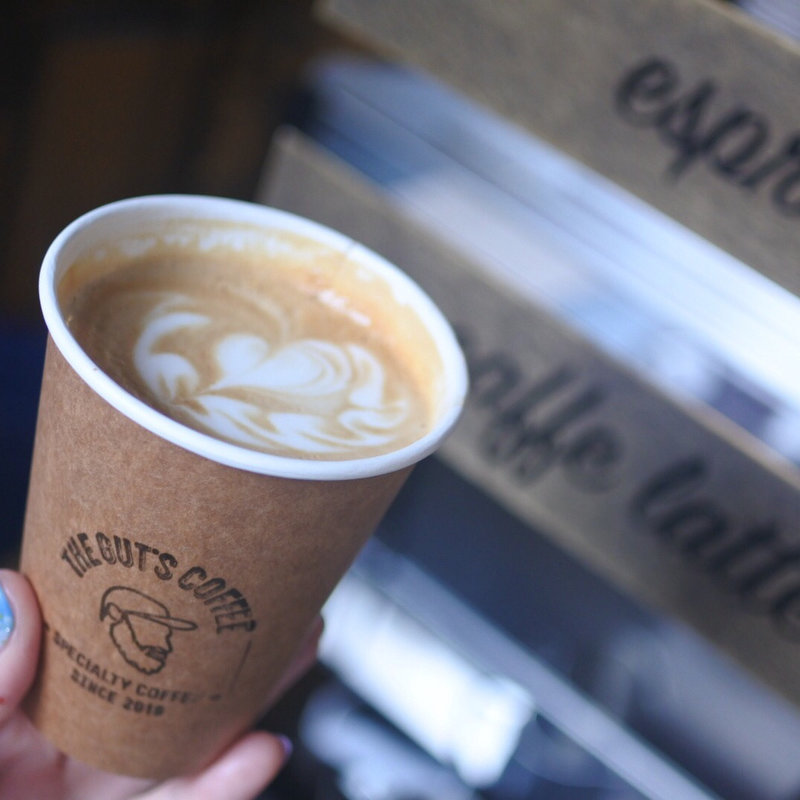 カフェラテ(ザガッツコーヒー THE GUT'S COFFEE)