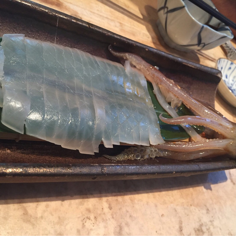 活やりいか姿造り(いか天国)