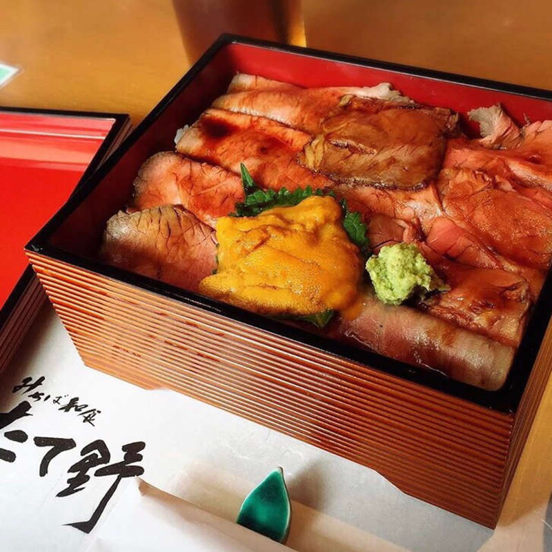 ローストビーフ重うに付(たて野)