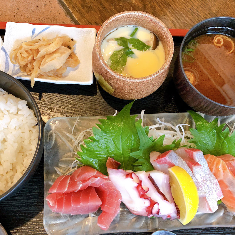刺身定食(アズマ屋)