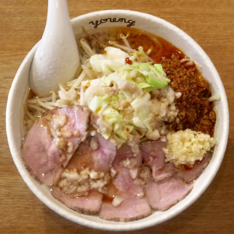 辛い豚そばチャーシューマシ(ラーメンやんぐ)