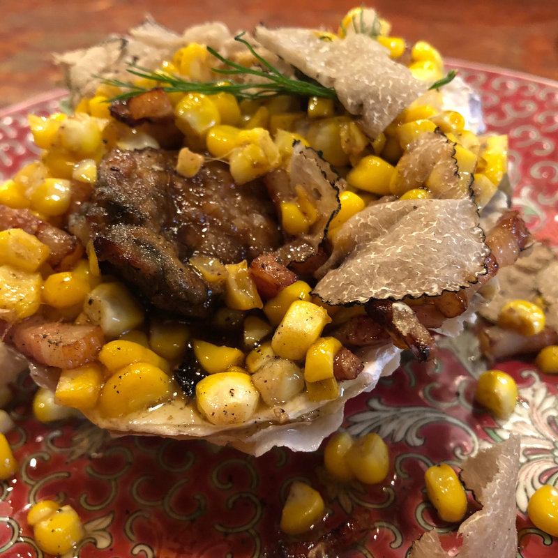 夏トリュフ岩がきコーンバター(ata)