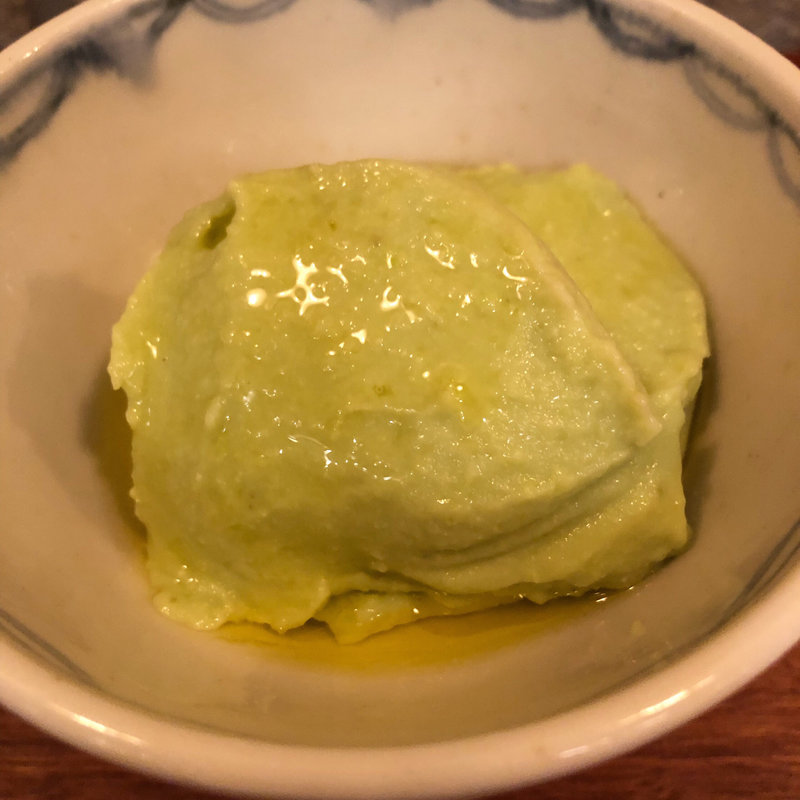 枝豆豆腐(あつあつ リ・カーリカ)