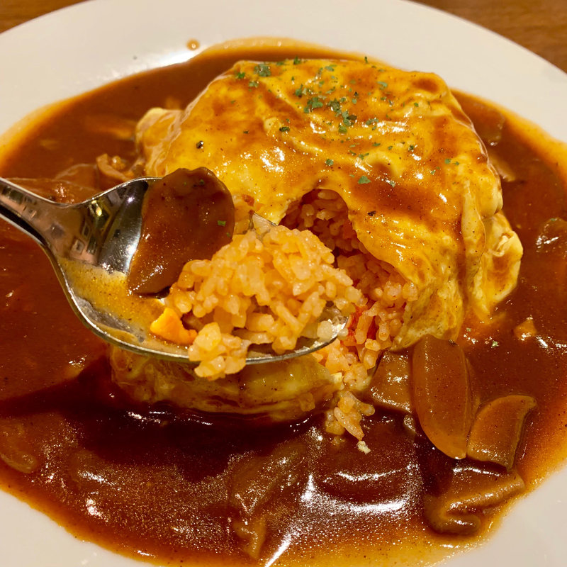 キノコオムライス(ブライトン ベル 御堂筋店 （Brighton Bell）)