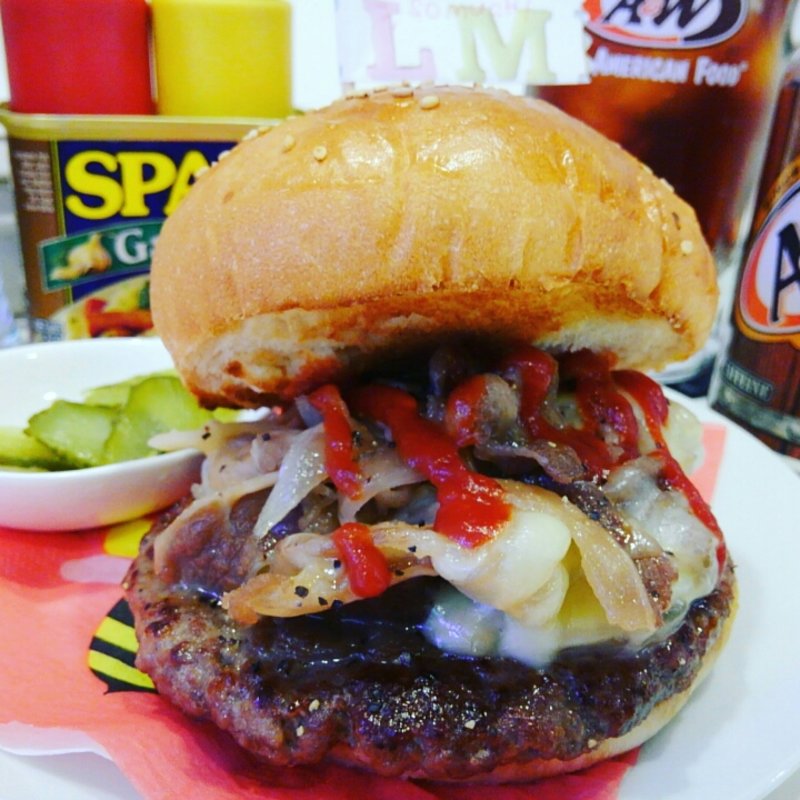 フィリーチーズステーキバーガー＋パティ(13Diner)