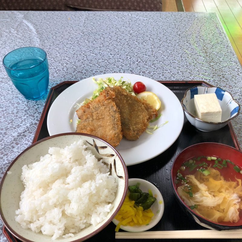 アジフライ定食(つちや食堂 )