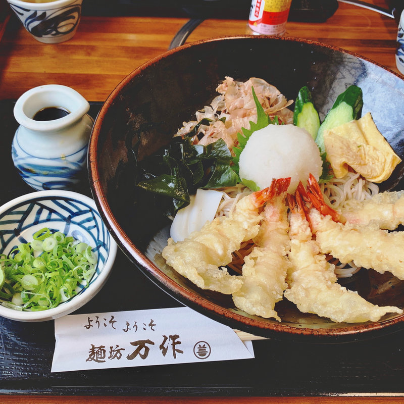 えび天おろし(麺坊万作 南花台本店)