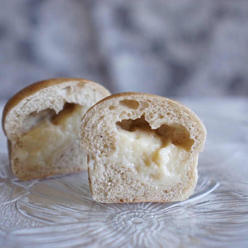 クリームパン(はとむぎ茶)(はとむぎ社)