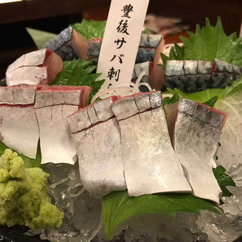 活豊後さば刺し 半身(九州熱中屋 桂LIVE )