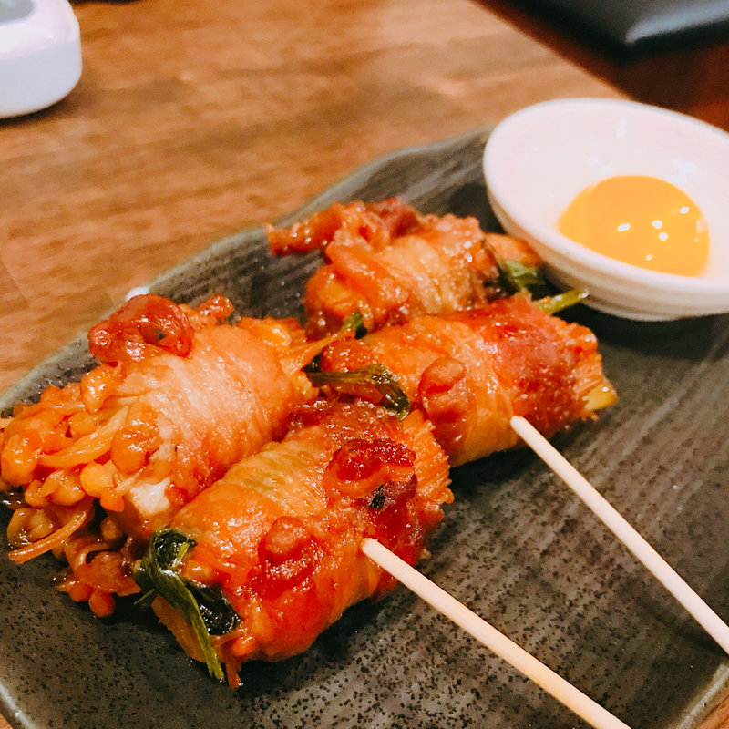 牛すき焼き巻き(ぐるり 天満店)