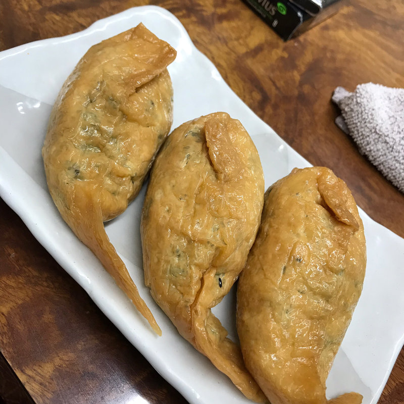 いなり寿司(手打ちうどん そば つかよし)