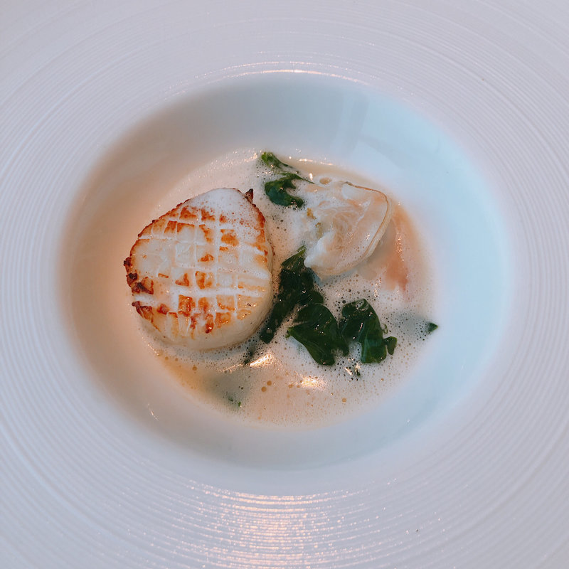 帆立貝と蛤のポワレ(ステラガーデン （Stellar Garden）)