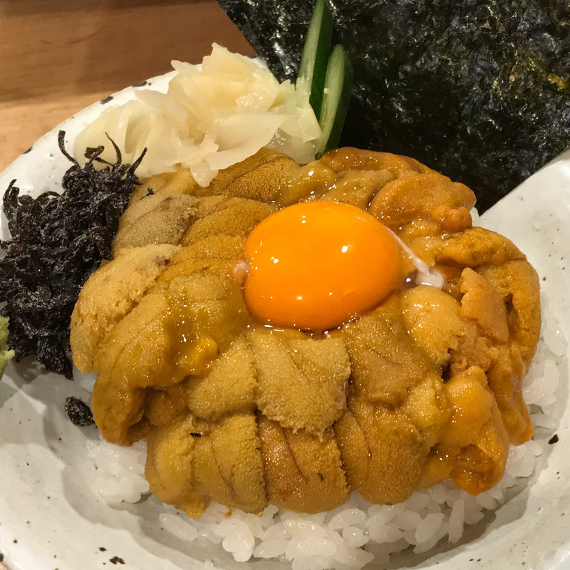 雲丹2種丼(うに虎喰 )
