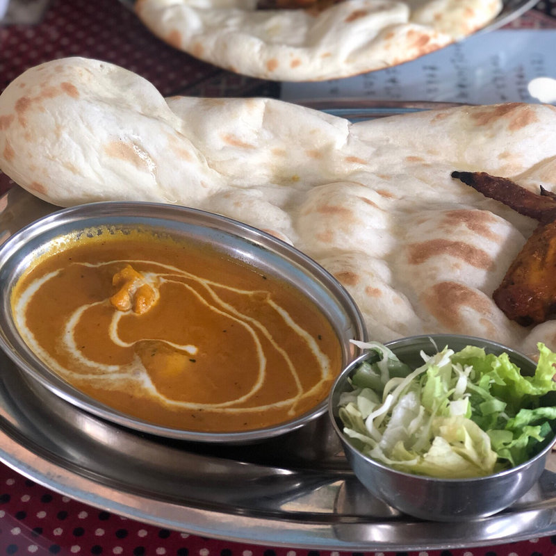 Aランチ チキンカレー(リトルインディア )