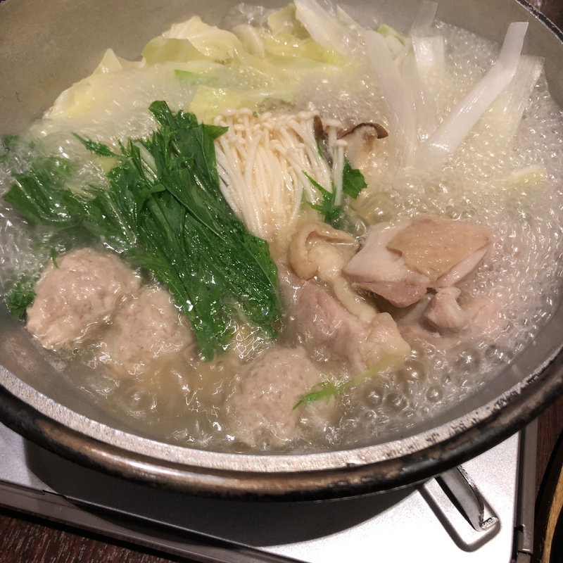 水炊き(ひなっ子 西新店)