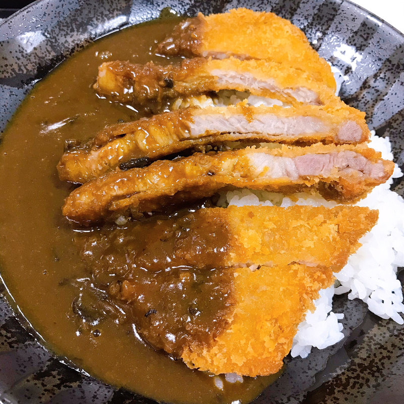 ヤマトポークカツカレー(ごんた食堂)