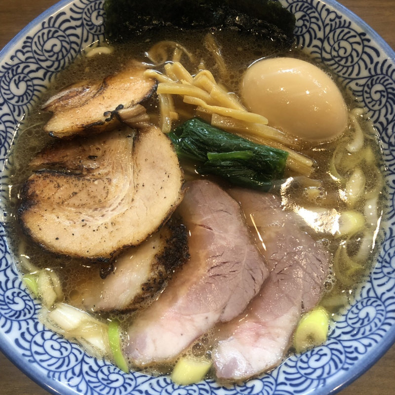 特製生姜醤油そば(煮干しつけ麺 宮元)