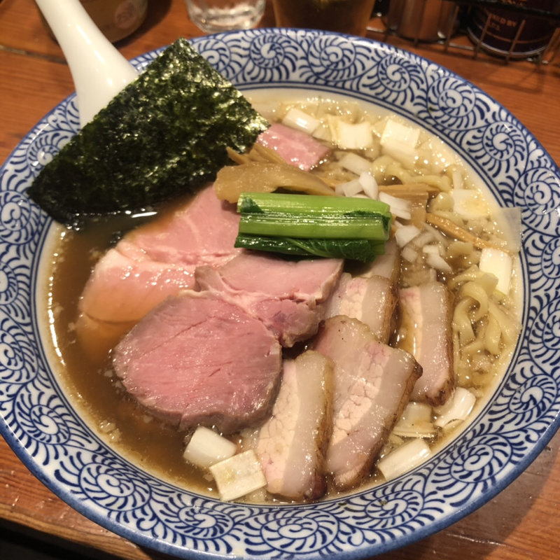 特製手揉み中華そば(麺処 ほん田)