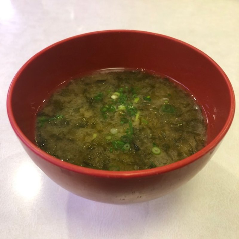 あおさの味噌汁(はま寿司 横浜岡野店 )