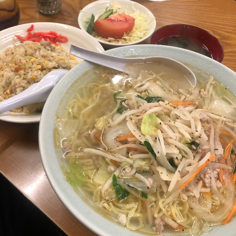 タンメン・チャーハン(みゆき食堂)