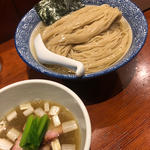 濃厚昆布水の淡麗つけ麺(塩) (麺処 ほん田)