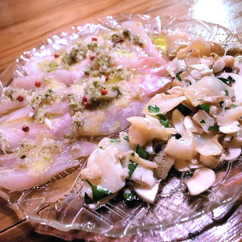 八角とつぶ貝のカルパッチョ(エゾットリア （EZOTTORIA）)