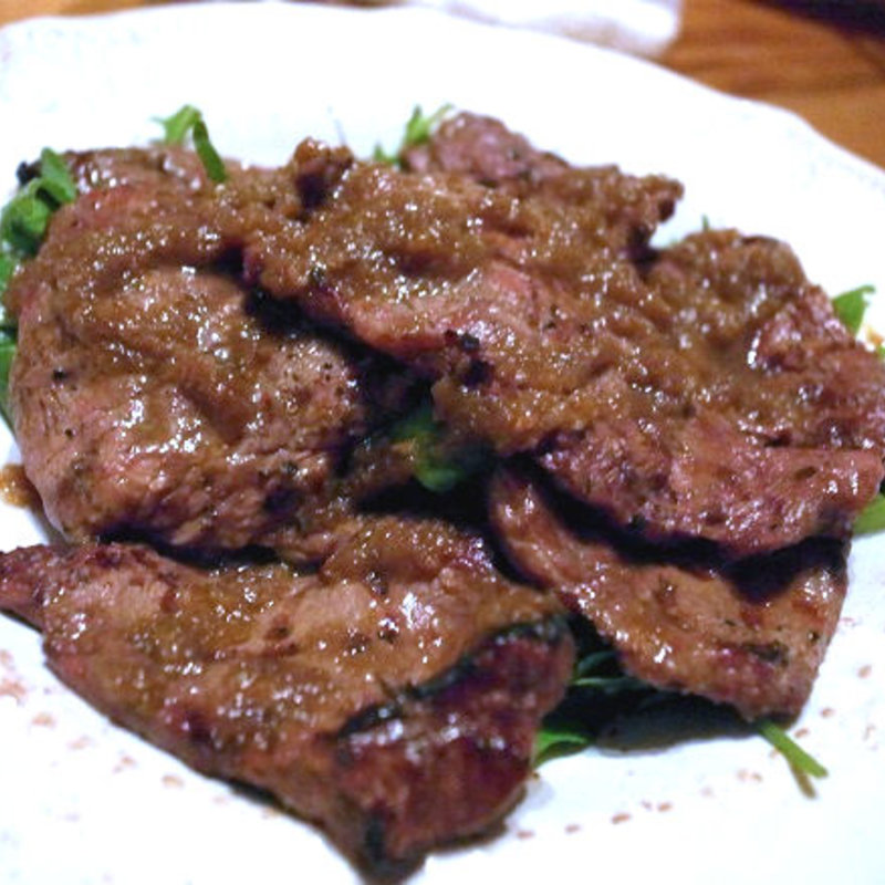 イノシシのソテー(エゾットリア （EZOTTORIA）)