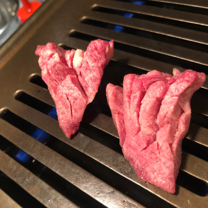 塩タン(板前焼肉一雅)