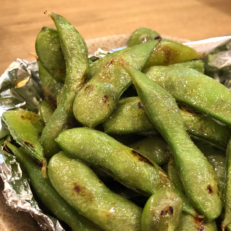 焼枝豆 塩バター味(堂山食堂)