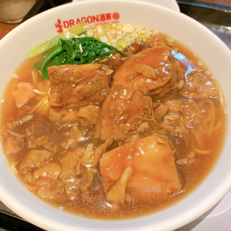 バラ肉そば(DRAGON酒家 離)